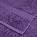vidaXL prémium mosdótörölköző SOLUND 2 db lila 30 x 30 cm 600 g/m²