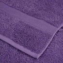 vidaXL 4 db prémium SOLUND törölköző lila 100 x 200 cm 600 g/m²