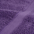 vidaXL 4 db prémium SOLUND törölköző lila 100 x 200 cm 600 g/m²
