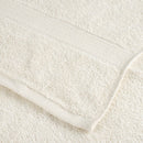 vidaXL prémium fürdőlepedő SOLUND 2 db krémszínű 100 x 150 cm 600 g/m²