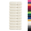 vidaXL prémium fürdőlepedők SOLUND 10 db krémszínű 100 x 150 cm 600 g/m²