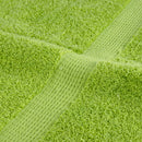 vidaXL prémium fürdőlepedők SOLUND 10 db almazöld 100 x 150 cm 600 g/m²