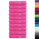 vidaXL prémium kéztörlő SOLUND 10 db rózsaszín 50 x 100 cm 600 g/m²