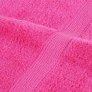 vidaXL prémium törölköző SOLUND 10 db rózsaszín 100 x 200 cm 600 g/m²