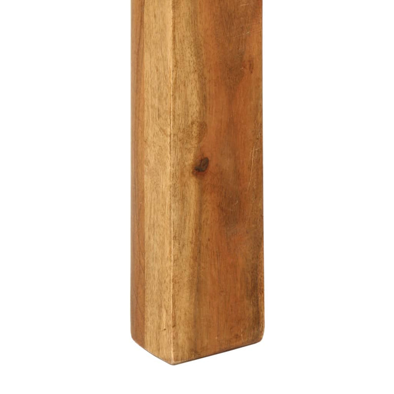 vidaXL tömör akácfa étkezőasztal 110 x 55 x 76 cm