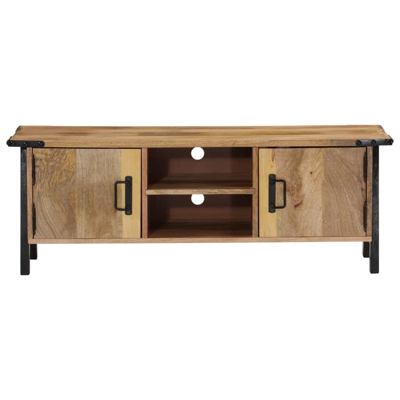 vidaXL tömör mangófa TV-szekrény 110x35x40 cm