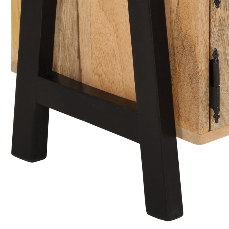 vidaXL tömör mangófa TV-szekrény 110x35x40 cm
