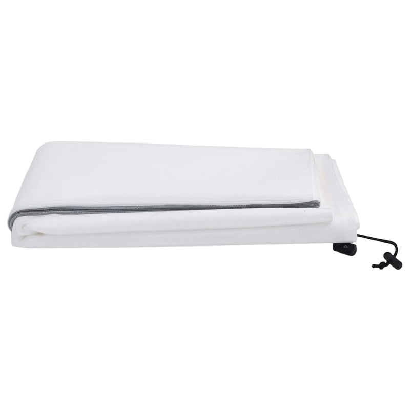 vidaXL 2 db növényvédő huzat cipzárral 70 g/m² 1,2x1,8 m