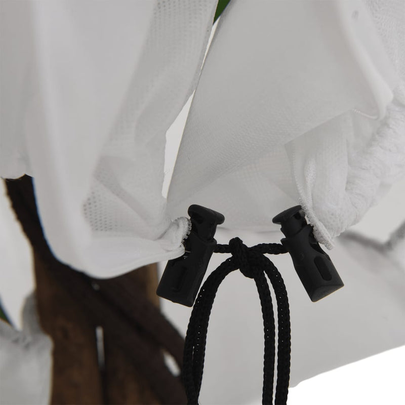 vidaXL növényvédő huzat cipzárral 70 g/m² 3,93x3,5 m