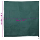 vidaXL 4 db növényvédő huzat zsinórral 70 g/m² 0,8 x 0,8 m