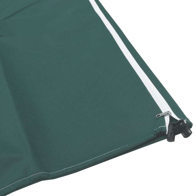 vidaXL 2 db növényvédő huzat cipzárral 70 g/m² 1,55x1,55 m