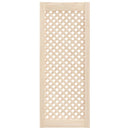 vidaXL 2 db tömör fenyőfa rácsos szekrényajtó 39,5x99 cm
