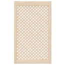 vidaXL 2 db tömör fenyőfa rácsos szekrényajtó 59,5x99 cm