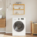 vidaXL bambusz 3 szintes falra szerelhető fürdőszobapolc 60x15x54 cm