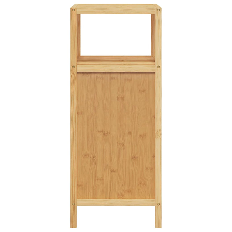 vidaXL bambusz fürdőszobaszekrény polccal 36 x 33 x 87 cm