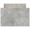 vidaXL betonszürke ágykeret fej- és lábtámlával 90 x 190 cm