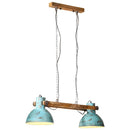 vidaXL kopott kék függőlámpa 25 W 85x28x109 cm E27