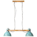 vidaXL kopott kék függőlámpa 25 W 85x28x109 cm E27