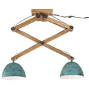 vidaXL kopott kék fali lámpa 25 W 29x18x85 cm E27