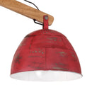 vidaXL kopott piros mennyezeti lámpa 25 W 29x18x85 cm E27