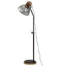 vidaXL vintage ezüst állólámpa 25 W 30x30x100-150 cm E27