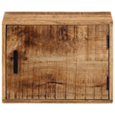 vidaXL tömör mangófa falra szerelhető éjjeliszekrény 40x30x25 cm