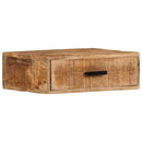 vidaXL tömör mangófa falra szerelhető éjjeliszekrény 40x30x13,5 cm