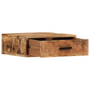 vidaXL tömör mangófa falra szerelhető éjjeliszekrény 40x30x13,5 cm