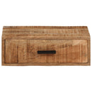 vidaXL tömör mangófa falra szerelhető éjjeliszekrény 40x30x13,5 cm