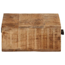 vidaXL tömör mangófa falra szerelhető éjjeliszekrény 40x30x13,5 cm