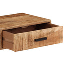 vidaXL tömör mangófa falra szerelhető éjjeliszekrény 40x30x13,5 cm