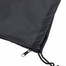 vidaXL fekete 420D oxford szövet piramis alakú fűtőhuzat 86x47x241 cm