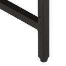 vidaXL 3 db tömör mangófa és vas egymásba helyezhető dohányzóasztal