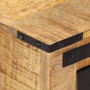 vidaXL tömör mangófa éjjeliszekrény 40 x 40 x 45 cm