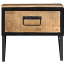 vidaXL tömör mangófa éjjeliszekrény 40 x 35 x 40 cm