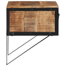 vidaXL tömör mangófa éjjeliszekrény 40 x 35 x 40 cm