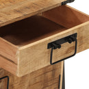 vidaXL tömör mangófa éjjeliszekrény 40 x 30 x 42 cm