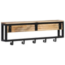 vidaXL tömör nyers mangófa fogas 87x10x27 cm