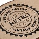 vidaXL 2 db sötétbarna bárszék 40x29,5x53 cm