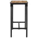 vidaXL tömör nyers mangófa bárasztal 110x55x107 cm