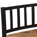 vidaXL 4 db tömör nyers mangófa bárszék