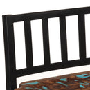 vidaXL 2 db tömör újrahasznosított fa bárszék