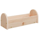 vidaXL tömör fenyőfa szénaetető nyulaknak 28 x 10 x 10 cm