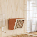 vidaXL tömör fenyőfa szénaetető nyulaknak 25 x 18,5 x 20,5 cm