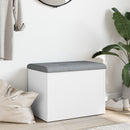 vidaXL fehér szerelt fa tárolópad 62 x 42 x 45 cm