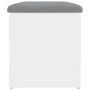 vidaXL fehér szerelt fa tárolópad 62 x 42 x 45 cm