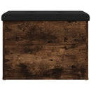 vidaXL füstös tölgy színű szerelt fa tárolópad 62 x 42 x 45 cm