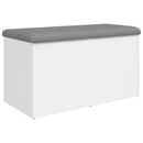 vidaXL fehér, rétegelt fa tárolópad 82 x 42 x 45 cm
