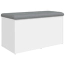 vidaXL fehér, rétegelt fa tárolópad 82 x 42 x 45 cm