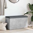 vidaXL betonszürke szerelt fa tárolópad 82 x 42 x 45 cm